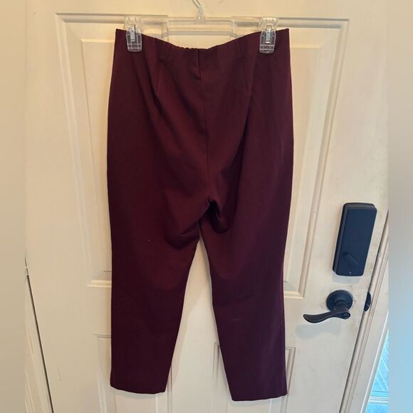 J. Jill Purple Slim Ponte Pants size S - Picture 3 of 5